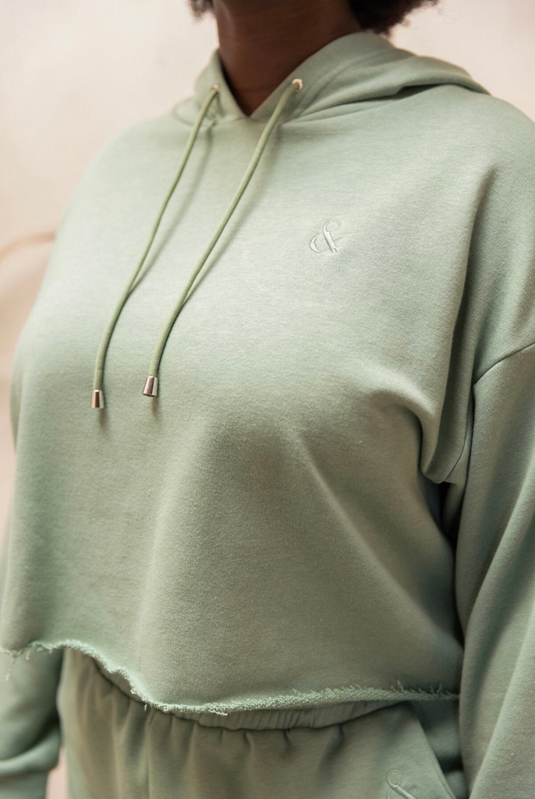 Sharell Cropped Sweat Hoodie